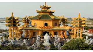 Chùa Phúc Lâm Hưng Yên - Bất ngờ vẻ đẹp của ngôi chùa "dát vàng" đầy độc đáo